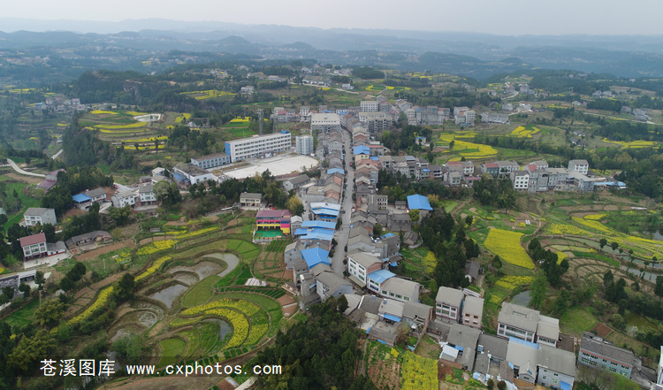 20180323苍溪东溪镇双田场航拍01