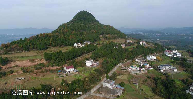 20171130苍溪月山乡烟峰村烟峰山01