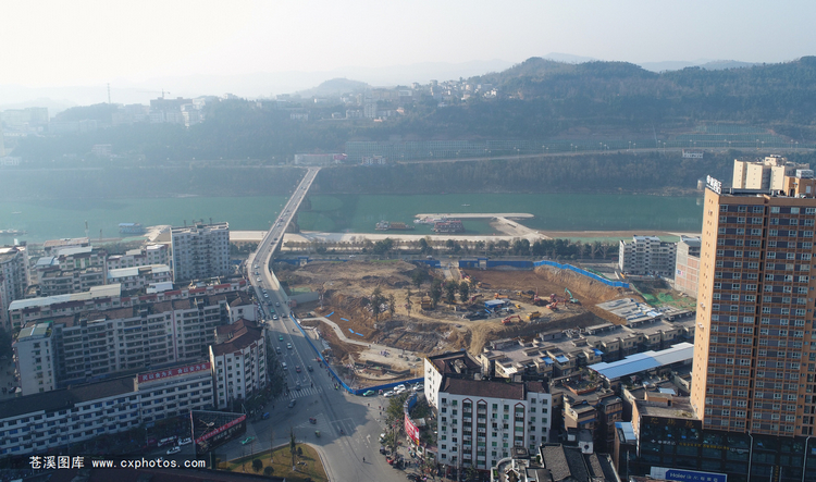 20190122苍溪县城麻纺厂片区鸣悦城建设