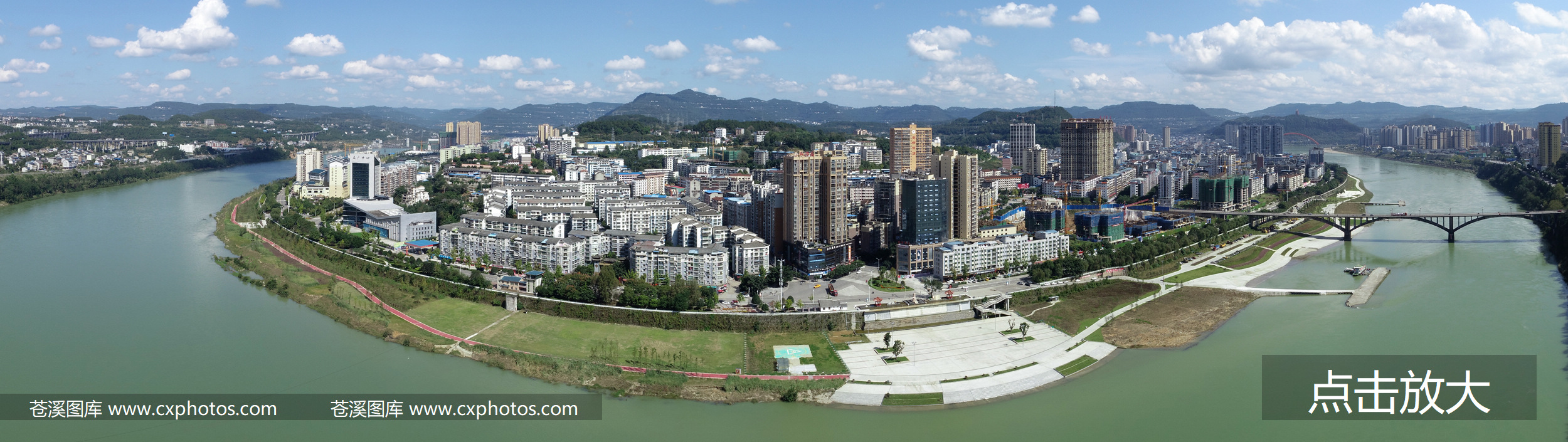 20191018苍溪县城原麻纺厂片区航拍07