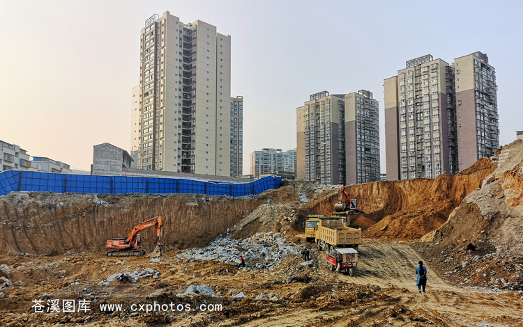 20190112苍溪县城鸣悦城楼盘建设(王永培摄)02